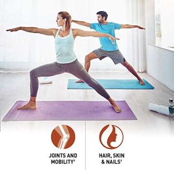 Garden of Life Multi-Sourced Protein Hydrolyzed Collagen Peptides Powder Supplements for Joint Mobil...