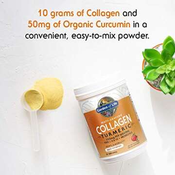 Collagen Powder with Turmeric for Joint Health - Garden of Life
