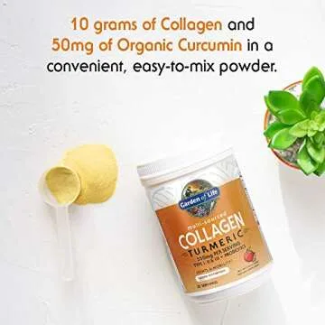 Collagen Powder with Turmeric for Joint Health - Garden of Life