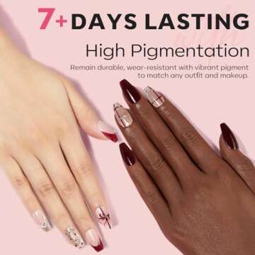 Modelones Nail Polish Collection Quick Dry Glitter Set