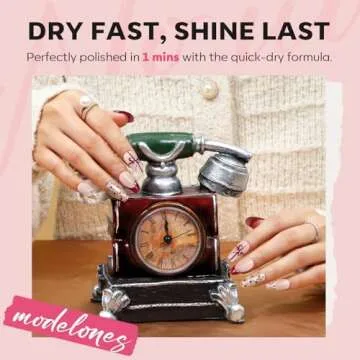 Modelones Nail Polish Collection Quick Dry Glitter Set