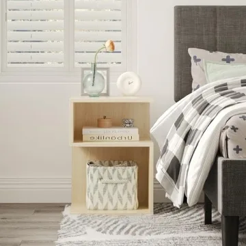 ODIKA Tokyo Minimalist 3 Tier End Table - Stylish and Compact