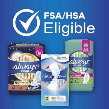 Always Ultra Thin Feminine Pads for Comfort and Protection