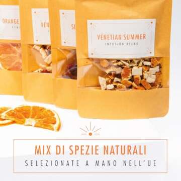 Craftly Italian Spritz Infusion Kit – Ultimate Aperitivo Experience at Home | DIY Cocktail Set for Aperitivo | Cocktail Set for Spritz