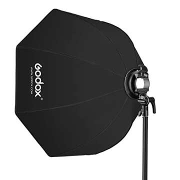 Godox 47inch Umbrella Octagon Softbox with Bracket