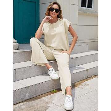 Tanming Women's 2 Piece Sweater Set - Shop Now!