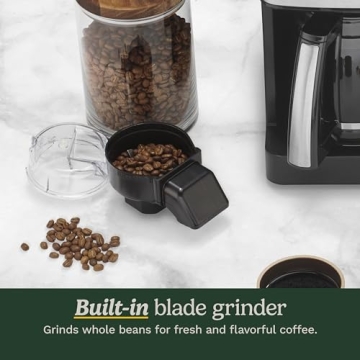 Cuisinart Grind and Brew Plus Coffee Maker for Home