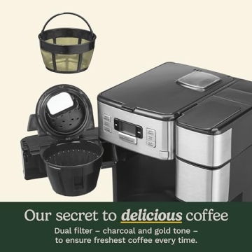 Cuisinart Grind and Brew Plus Coffee Maker for Home