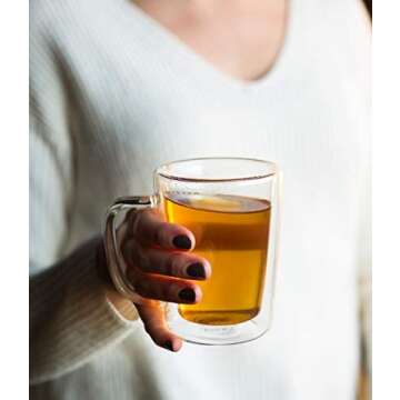 Rishi Tea Lavender Mint Herbal Tea - Organic Caffeine Free Sachet Tea Bags, 50 Count