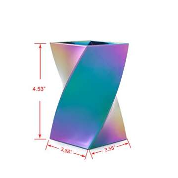 Stylish Wave Design Pen Pencil Holder for Organization