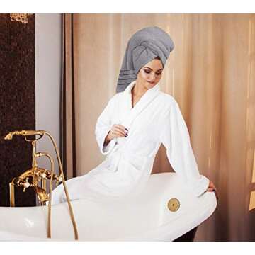 Utopia 8-Piece Luxury Towel Set for Everyday Elegance