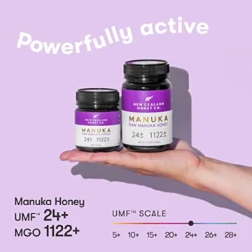Premium New Zealand Raw Manuka Honey UMF 24+ for Health