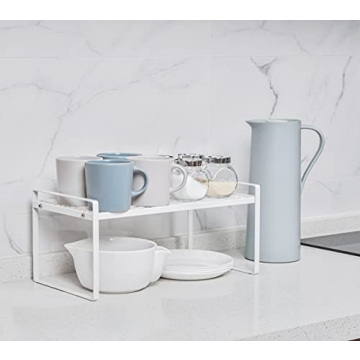 Shantton Stackable Kitchen Cabinet Organizer Rack