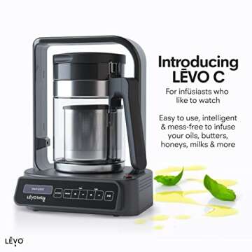 LEVO C - Large Batch Herbal Oil Infusion Machine - Botanical Extractor - Herb Decarboxylator & Oil I...