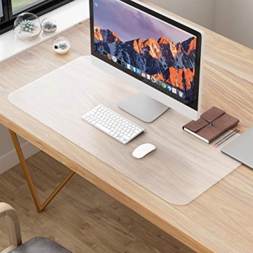 Large Clear Desk Mat Pad for Home Office 32x16