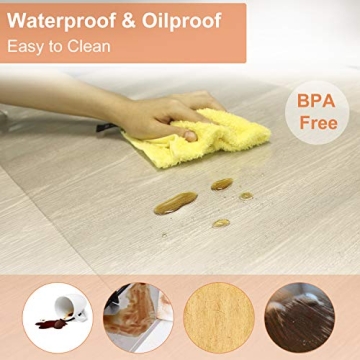 Large Clear Desk Mat Pad for Home Office 32x16