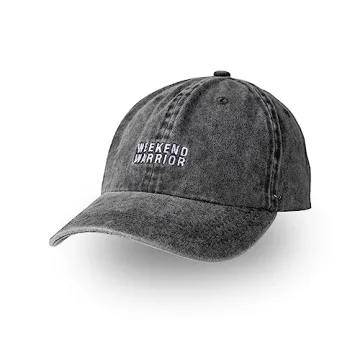 PACIFIC BRIM Women's Classic Cotton Baseball Hat Adjustable Cap - Weekend Warrior