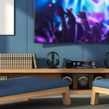 Daakro AK35 200W Bluetooth Stereo Amplifier with HiFi Sound