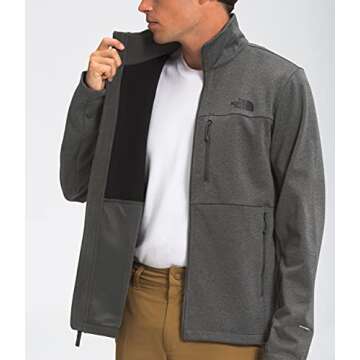 THE NORTH FACE Apex Canyonwall Eco Jacket Tnf Dark Grey Heather MD