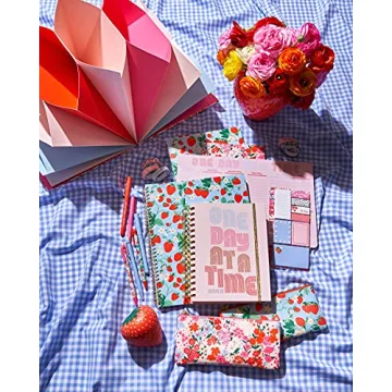 ban.do Large Floral Spiral Notebook for Creative Minds