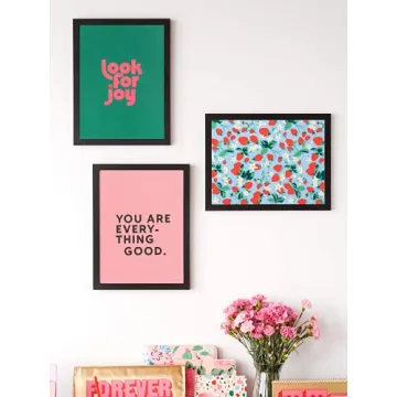 ban.do Large Floral Spiral Notebook for Creative Minds