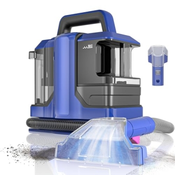 Carpet Cleaner Machine,18Kpa 3 in1 Portable Upholstery Cleaner Machine,500W Couch Cleaner with Tough...