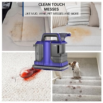 Powerful 18Kpa Carpet Cleaner with 3 in 1 Tools