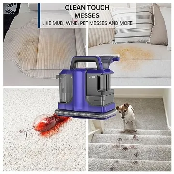 Powerful 18Kpa Carpet Cleaner with 3 in 1 Tools