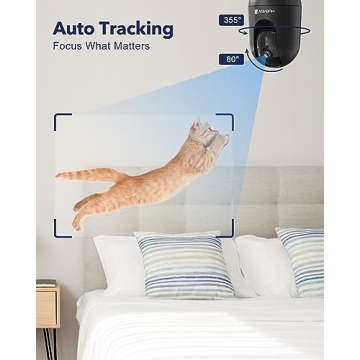 Mubview Smart 2K PTZ Indoor Home Security Camera