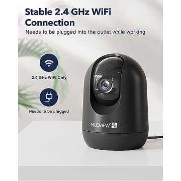 Mubview Smart 2K PTZ Indoor Home Security Camera
