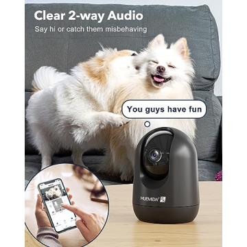 Mubview Smart 2K PTZ Indoor Home Security Camera