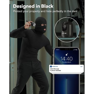 Mubview Smart 2K PTZ Indoor Home Security Camera