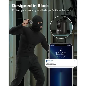 Mubview Smart 2K PTZ Indoor Home Security Camera