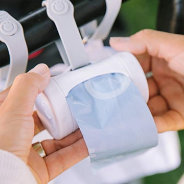 Ubbi Retractable Bag Dispenser for Diaper Changes On-the-Go
