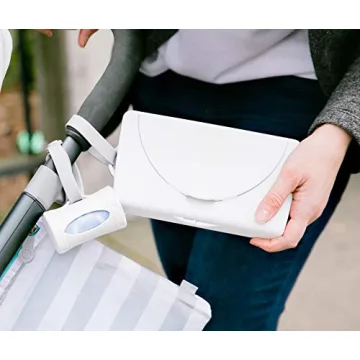 Ubbi Retractable Bag Dispenser for Diaper Changes On-the-Go