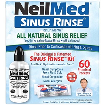 NeilMed Sinus Rinse Kit for Effective Sinus Relief and Comfort