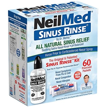 NeilMed Sinus Rinse Kit for Effective Sinus Relief and Comfort