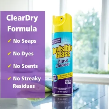 Invisible Glass Window Cleaner - Streak-Free Clarity