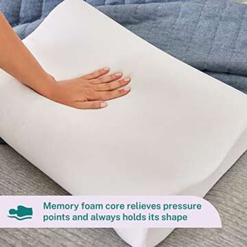 Sleep Innovations Memory Foam Contour Pillow | All Sleepers