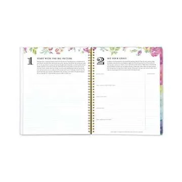 Blue Sky 2018 Weekly & Monthly Planner for Elegant Organization