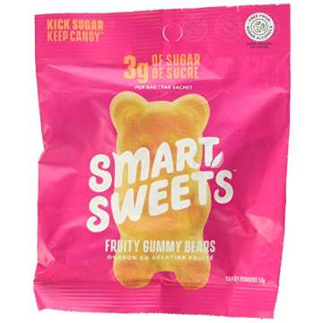 SMART SWEETS 5 FLAVORS VARIETY PACK 2019 NEW FLAVORS INCLUDING PEACH RINGS
