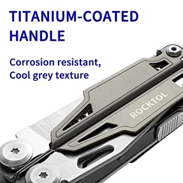 Rocktol 19-in-1 Multitool with Titanium Handle