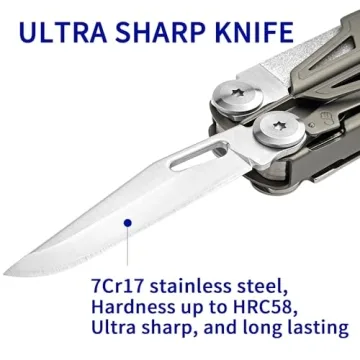 Rocktol 19-in-1 Multitool with Titanium Handle