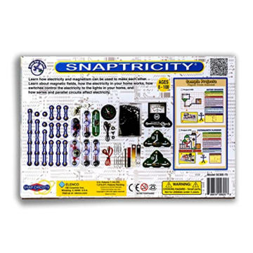 Snap Circuits Snaptricity Electronics Exploration Kit for Kids 8+