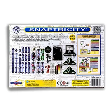 Snap Circuits Snaptricity Electronics Exploration Kit for Kids 8+