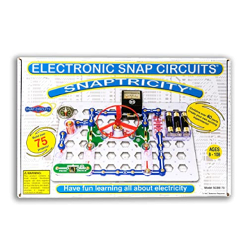 Snap Circuits Snaptricity Electronics Exploration Kit for Kids 8+