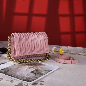 Montana West Quilted Evening Handbags for Women Crossbody Bags Trendy Small Purses and Top Handle Ha...