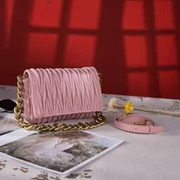 Montana West Quilted Evening Handbags for Women Crossbody Bags Trendy Small Purses and Top Handle Ha...