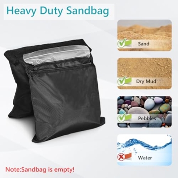 ABCCANOPY Heavy Duty Photography Sandbags for Stability