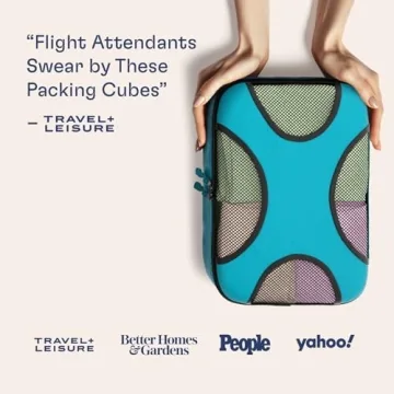 Shacke Pak 5 Set Packing Cubes Lightweight Travel Organizer